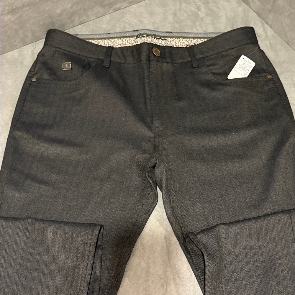 NWT Robert Graham Wool Men's Slim Fit Pants